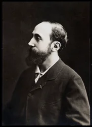Retrato de Jules Claretie (1840-1913), escritor francés